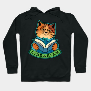 Librarian Cat Hoodie